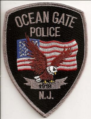 Ocean Gate Police
Thanks to EmblemAndPatchSales.com for this scan.
Keywords: new jersey