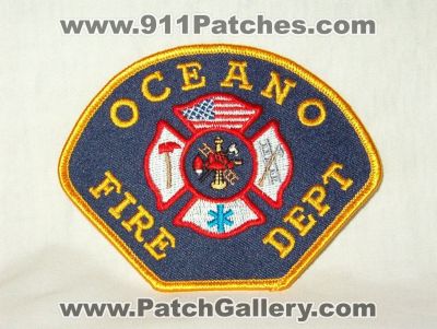 Oceano Fire Department (California)
Thanks to Walts Patches for this picture.
Keywords: dept.