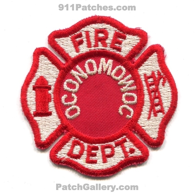 Oconomowoc Fire Department Patch (Wisconsin)
Scan By: PatchGallery.com
Keywords: dept.