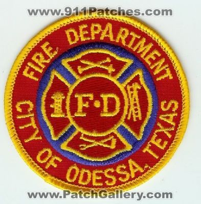 Odessa Fire Department (Texas)
Thanks to Mark C Barilovich for this scan.
Keywords: city of fd dept.