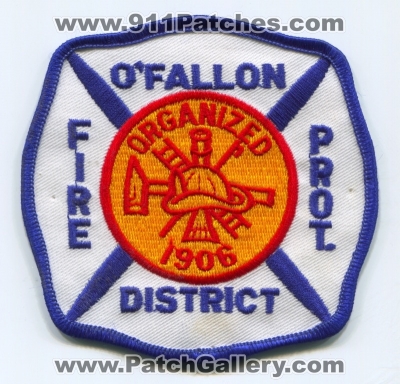 Ofallon Fire Protection District Patch (Missouri)
Scan By: PatchGallery.com
Keywords: prot. dist. department dept.