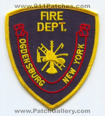 Ogdensburg Fire Department Patch (New York)
Scan By: PatchGallery.com
Keywords: dept.