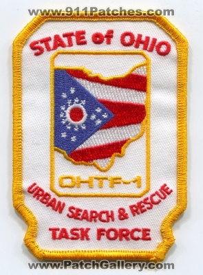 Ohio Urban Search and Rescue USAR Task Force 1 Patch (Ohio)
Scan By: PatchGallery.com
Keywords: ohtf-1 &