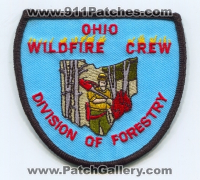 Ohio Wildfire Crew Patch (Ohio)
Scan By: PatchGallery.com
Keywords: forest fire wildland division of forestry