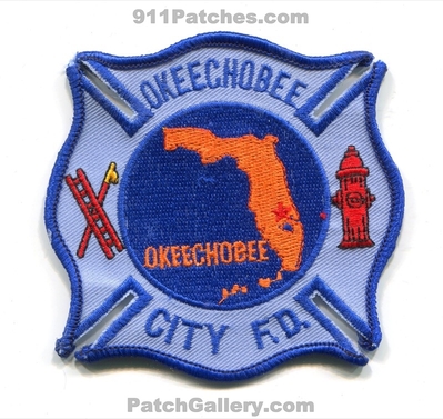 Okeechobee City Fire Department Patch (Florida)
Scan By: PatchGallery.com
Keywords: dept.