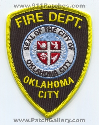 Oklahoma City Fire Department Patch (Oklahoma)
Scan By: PatchGallery.com
Keywords: the city of dept.