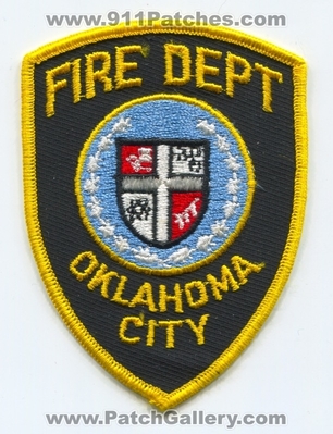 Oklahoma City Fire Department Patch (Oklahoma)
Scan By: PatchGallery.com
Keywords: dept.