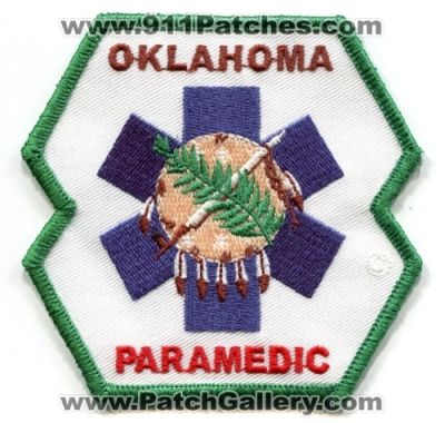 Oklahoma State Paramedic (Oklahoma)
Scan By: PatchGallery.com
Keywords: ems certified