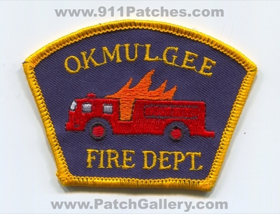 Okmulgee Fire Department Patch (Oklahoma)
Scan By: PatchGallery.com
Keywords: dept.