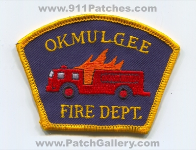 Okmulgee Fire Department Patch (Oklahoma)
Scan By: PatchGallery.com
Keywords: dept.