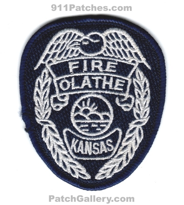 Olathe Fire Department Patch (Kansas)
Scan By: PatchGallery.com
Keywords: dept.