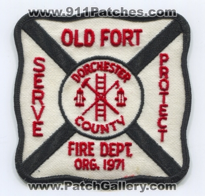 Old Fort Fire Department Patch (South Carolina)
Scan By: PatchGallery.com
Keywords: dept. dorchester county co.