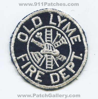 Old Lyme Fire Department Patch (Connecticut)
Scan By: PatchGallery.com
Keywords: dept.