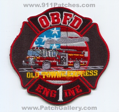 Olive Branch Fire Department Engine 1 Patch (Mississippi)
Scan By: PatchGallery.com
Keywords: dept. obfd o.b.f.d. company co. station old towne express