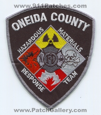 Oneida County Fire Department Hazardous Materials Response Team HMRT Patch (New York)
Scan By: PatchGallery.com
Keywords: co. dept. fd haz-mat hazmat