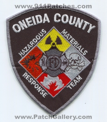 Oneida County Fire Department Hazardous Materials Response Team HMRT Patch (New York)
Scan By: PatchGallery.com
Keywords: co. dept. fd haz-mat hazmat