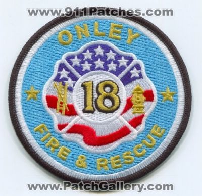 Onley Fire and Rescue Department 18 Patch (Virginia)
Scan By: PatchGallery.com
Keywords: & dept.