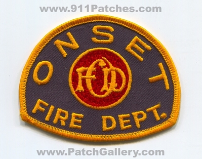 Onset Fire Department Patch (Massachusetts)
Scan By: PatchGallery.com
Keywords: dept.
