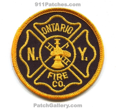 Ontario Fire Company Patch (New York)
Scan By: PatchGallery.com
Keywords: co. department dept.