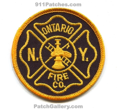 Ontario Fire Company Patch (New York)
Scan By: PatchGallery.com
Keywords: co. department dept.
