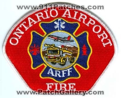 Ontario Airport Fire Department ARFF Patch (California)
Scan By: PatchGallery.com
Keywords: dept. aircraft rescue firefighter firefighting a.r.f.f. crash cfr c.f.r.