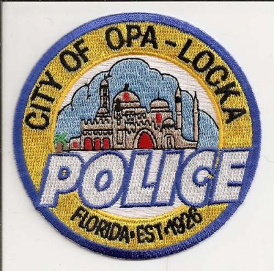 Opa Locka Police
Thanks to EmblemAndPatchSales.com for this scan.
Keywords: florida city of