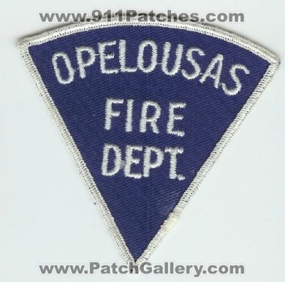 Opelousas Fire Department (Louisiana)
Thanks to Mark C Barilovich for this scan.
Keywords: dept.