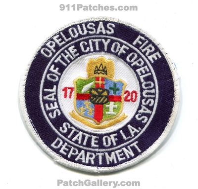 Opelousas Fire Department Patch (Louisiana)
Scan By: PatchGallery.com
Keywords: dept.