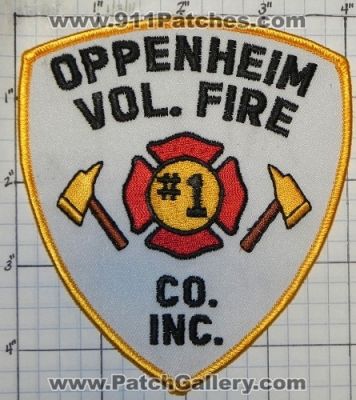 Oppenheim Volunteer Fire Company Number 1 (New York)
Thanks to swmpside for this picture.
Keywords: vol. co. inc. #1