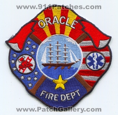 Oracle Fire Department Patch (Arizona)
Scan By: PatchGallery.com
Keywords: dept.