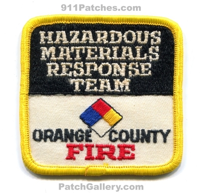 Orange County Fire Authority Hazardous Materials Response Team Patch (California)
Scan By: PatchGallery.com
Keywords: co. ocfa o.c.f.a. hazmat haz-mat hmrt