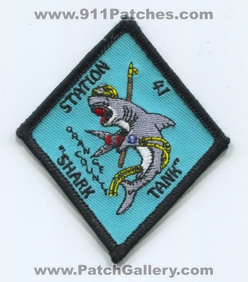 Orange County Fire Department Station 41 Patch (Florida)
Scan By: PatchGallery.com
Keywords: co. dept. company shark tank