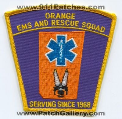 Orange EMS and Rescue Squad (UNKNOWN STATE)
Scan By: PatchGallery.com
Keywords: &