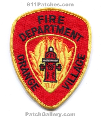 Orange Village Fire Department Patch (Ohio)
Scan By: PatchGallery.com
Keywords: dept.