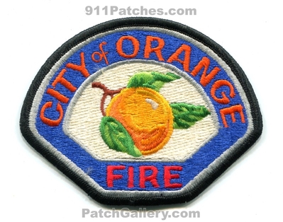 Orange Fire Department Patch (California)
Scan By: PatchGallery.com
Keywords: city of dept.