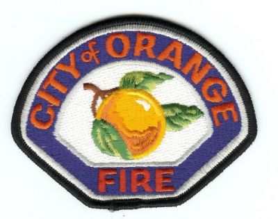 Orange Fire
Thanks to PaulsFirePatches.com for this scan.
Keywords: california city of