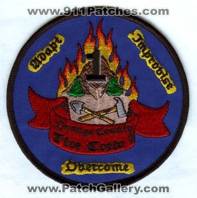 Orange County Fire Authority Crew 1 (California)
Scan By: PatchGallery.com
Keywords: ocfa department dept. adapt improvise overcome