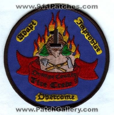 Orange County Fire Authority Crew 1 (California)
Scan By: PatchGallery.com
Keywords: ocfa department dept. adapt improvise overcome