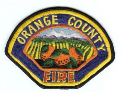 Orange County Fire
Thanks to PaulsFirePatches.com for this scan.
Keywords: california