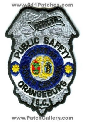 Orangeburg Public Safety Officer Fire Police Department (South Carolina)
Scan By: PatchGallery.com
Keywords: dps dept.
