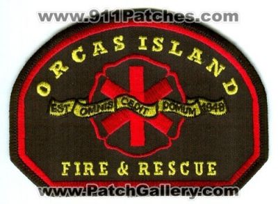 Orcas Island Fire and Rescue Department (Washington)
Scan By: PatchGallery.com
Keywords: & dept. omnis cedit domum