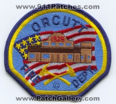 Orcutt Fire Department (California)
Scan By: PatchGallery.com
Keywords: dept.