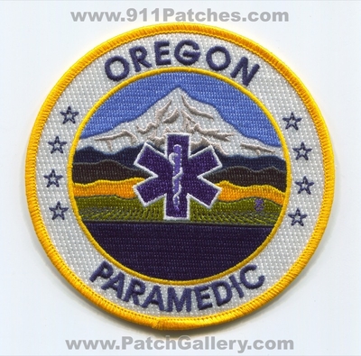 Oregon State Paramedic EMS Patch (Oregon)
Scan By: PatchGallery.com
Keywords: Certified Licensed Registered Emergency Medical Services E.M.S. Ambulance