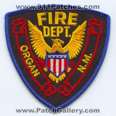 Organ Fire Department (New Mexico)
Scan By: PatchGallery.com
Keywords: dept. n.m.