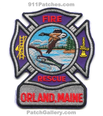 Orland Fire Rescue Department Patch (Maine)
Scan By: PatchGallery.com
Keywords: dept.