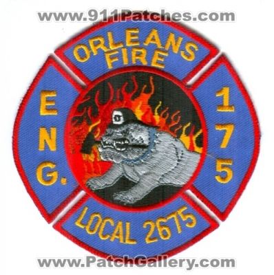 Orleans Fire Department Engine 175 IAFF Local 2675 (Massachusetts)
Scan By: PatchGallery.com
Keywords: dept. eng.