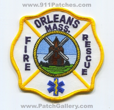 Orleans Fire Rescue Department Patch (Massachusetts)
Scan By: PatchGallery.com
Keywords: dept. mass. ems