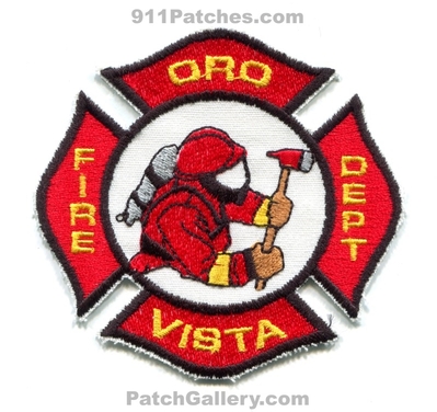 Oro Vista Fire Department Patch (New Mexico)
Scan By: PatchGallery.com
Keywords: dept.
