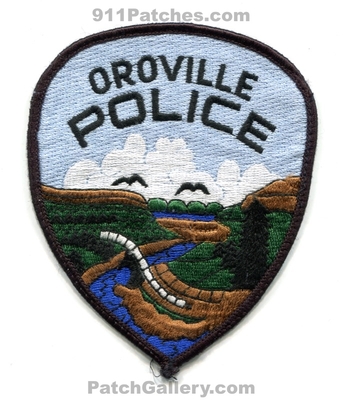 Oroville Police Department Patch (California)
Scan By: PatchGallery.com
Keywords: dept.