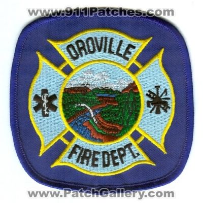 Oroville Fire Department (California)
Scan By: PatchGallery.com
Keywords: dept.